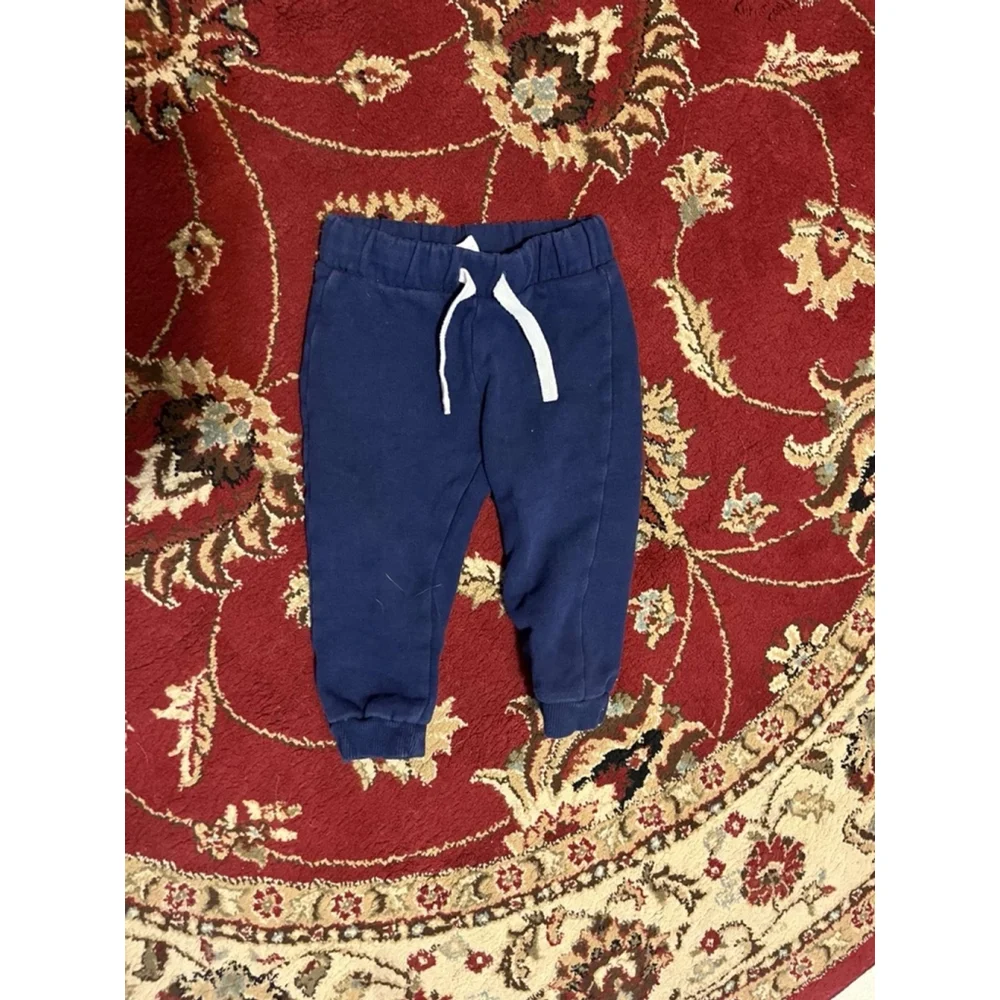 United Colors of Benetton Blue Little Baby’s Jogger Pants Size 18-24 Months